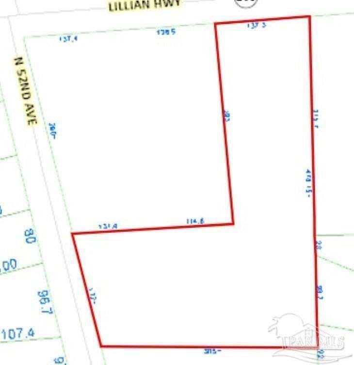 2.14 Acres of Residential Land for Sale in Pensacola, Florida