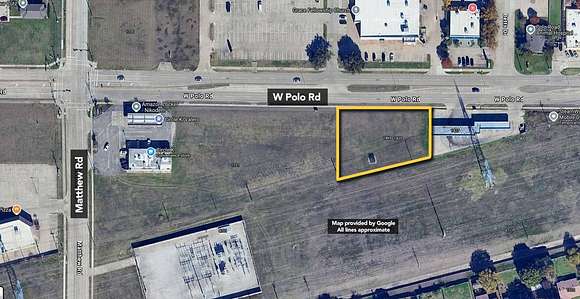 0.45 Acres of Commercial Land for Sale in Grand Prairie, Texas