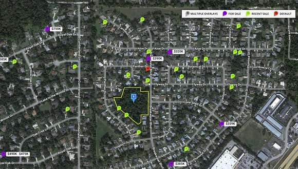 4.4 Acres of Residential Land for Sale in Spring Hill, Florida