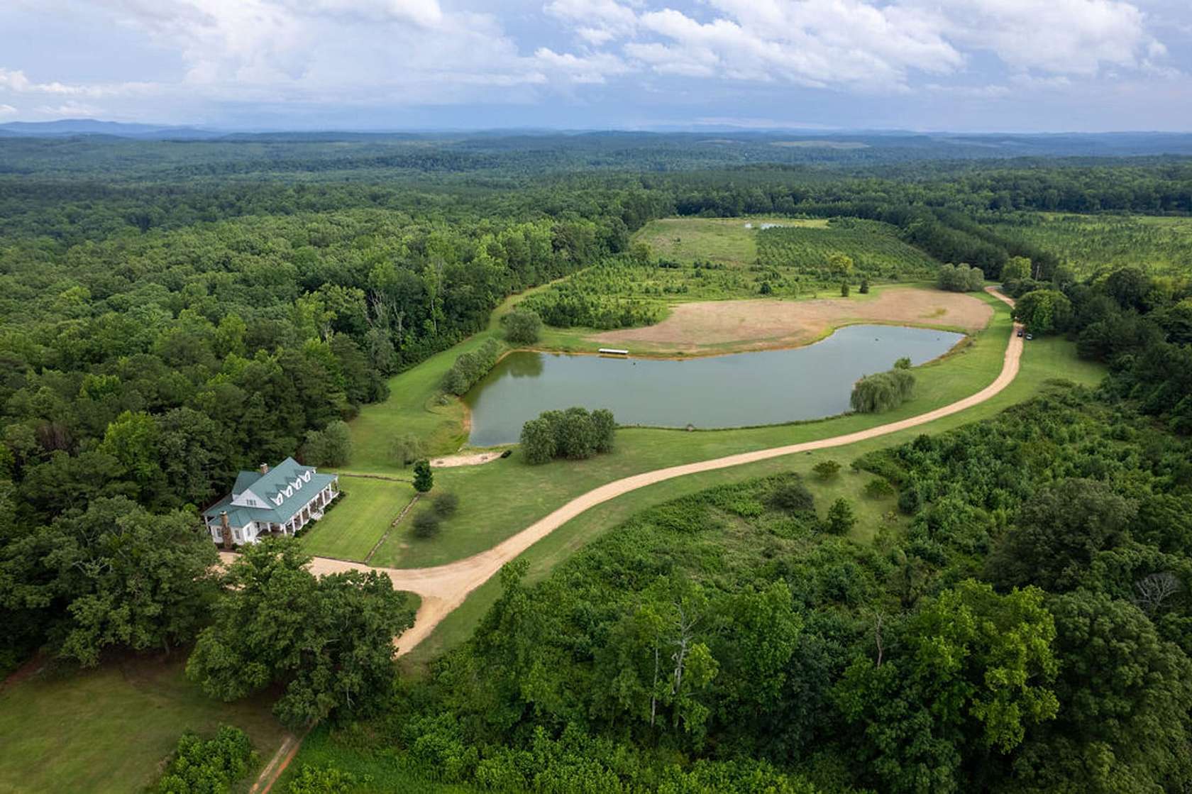 3,650 Acres of Recreational Land with Home for Sale in Pell City, Alabama