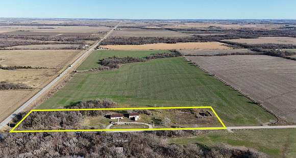 5 Acres of Land with Home for Auction in Colony, Kansas