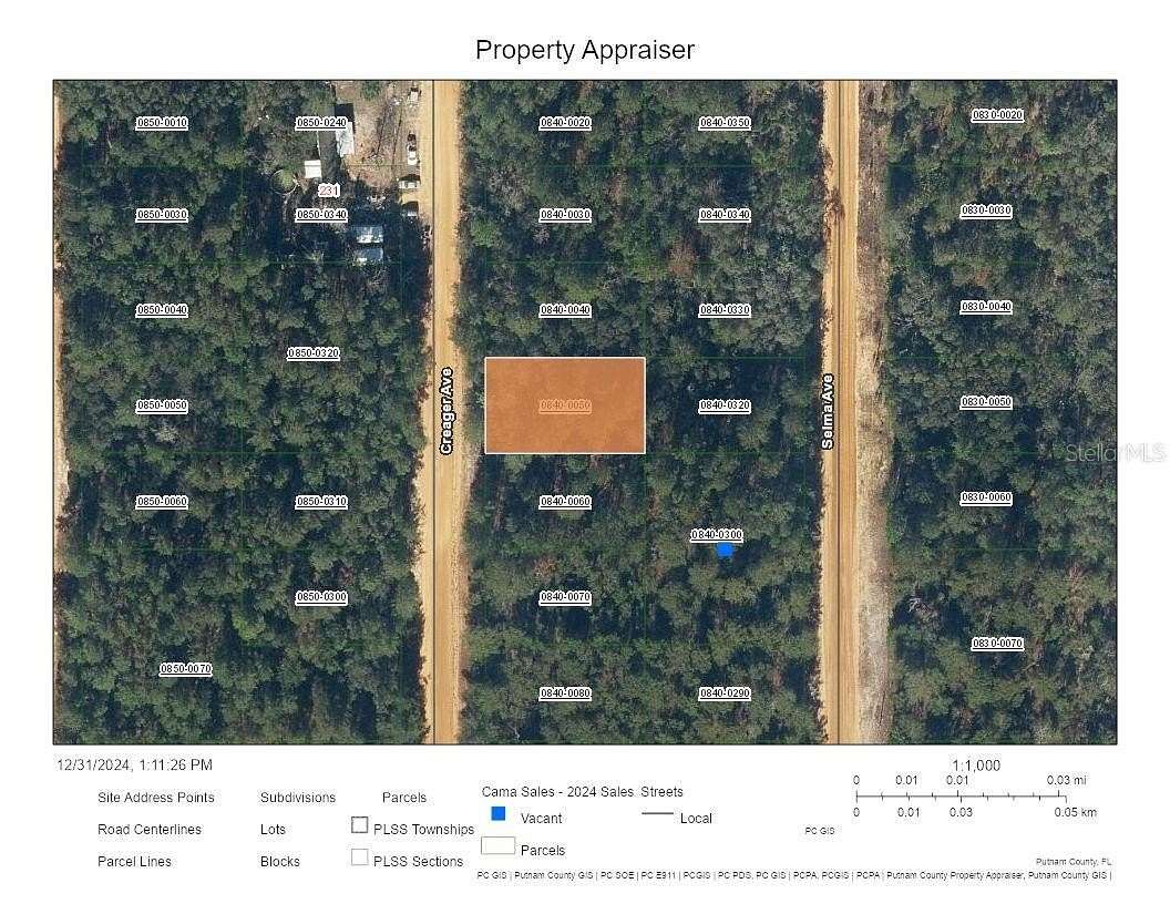 0.22 Acres of Residential Land for Sale in Interlachen, Florida