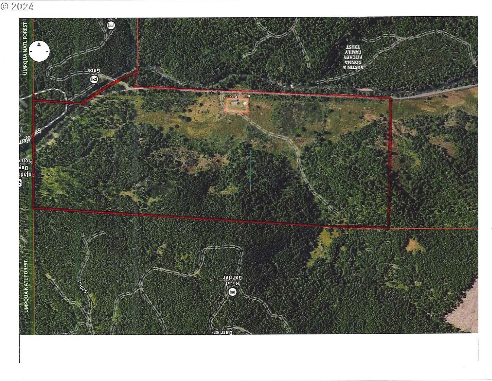 163.63 Acres of Land for Sale in Dorena, Oregon