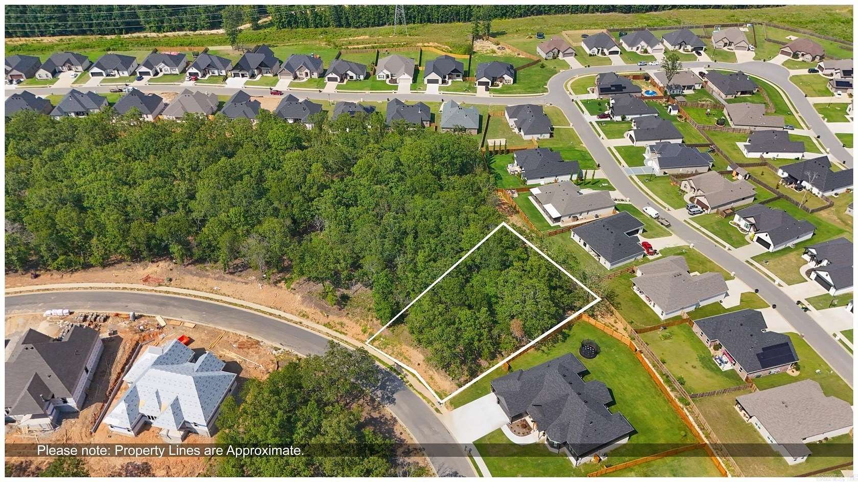 0.62 Acres of Residential Land for Sale in Sherwood, Arkansas