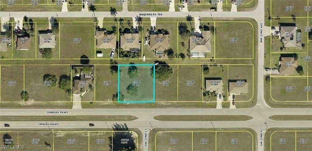 0.344 Acres of Residential Land for Sale in Cape Coral, Florida