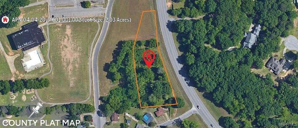 2 Acres of Residential Land for Sale in Montgomery, Alabama