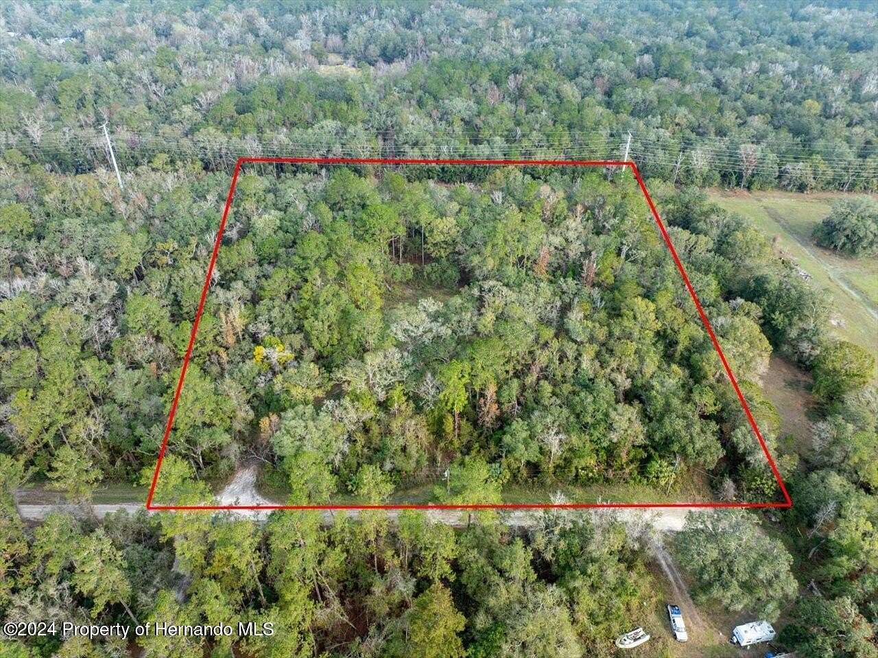 4.9 Acres of Land for Sale in Brooksville, Florida