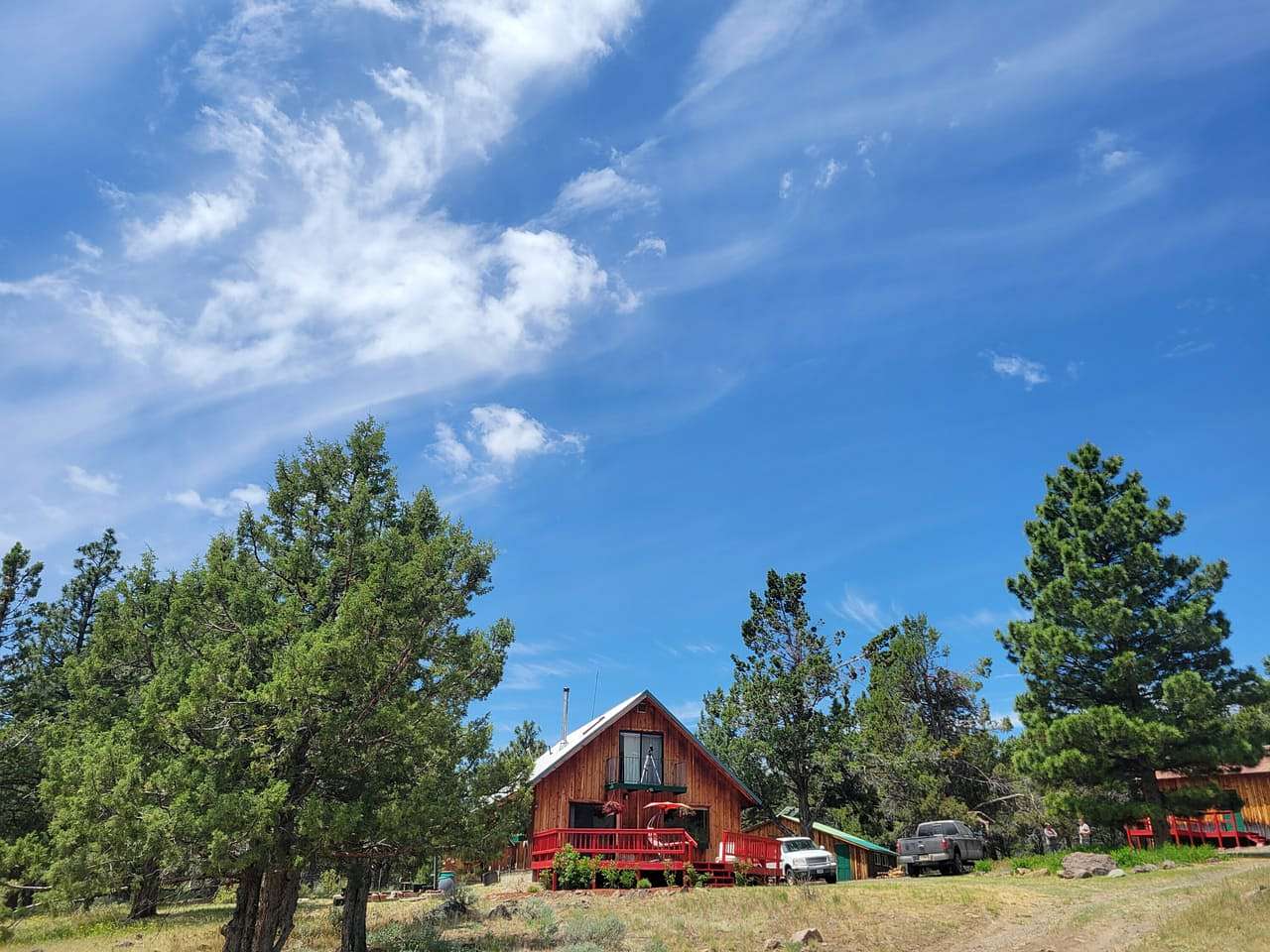 80 Acres of Land with Home for Sale in New Pine Creek, Oregon