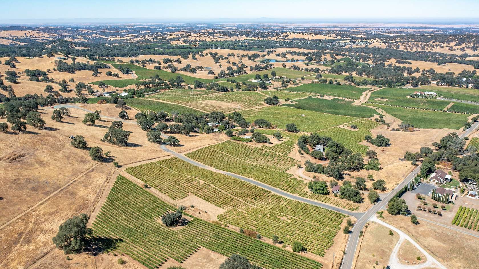 41.9 Acres of Agricultural Land with Home for Sale in Plymouth, California