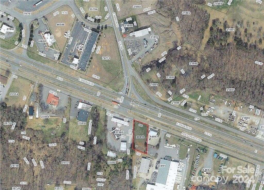 0.506 Acres of Commercial Land for Sale in Shelby, North Carolina