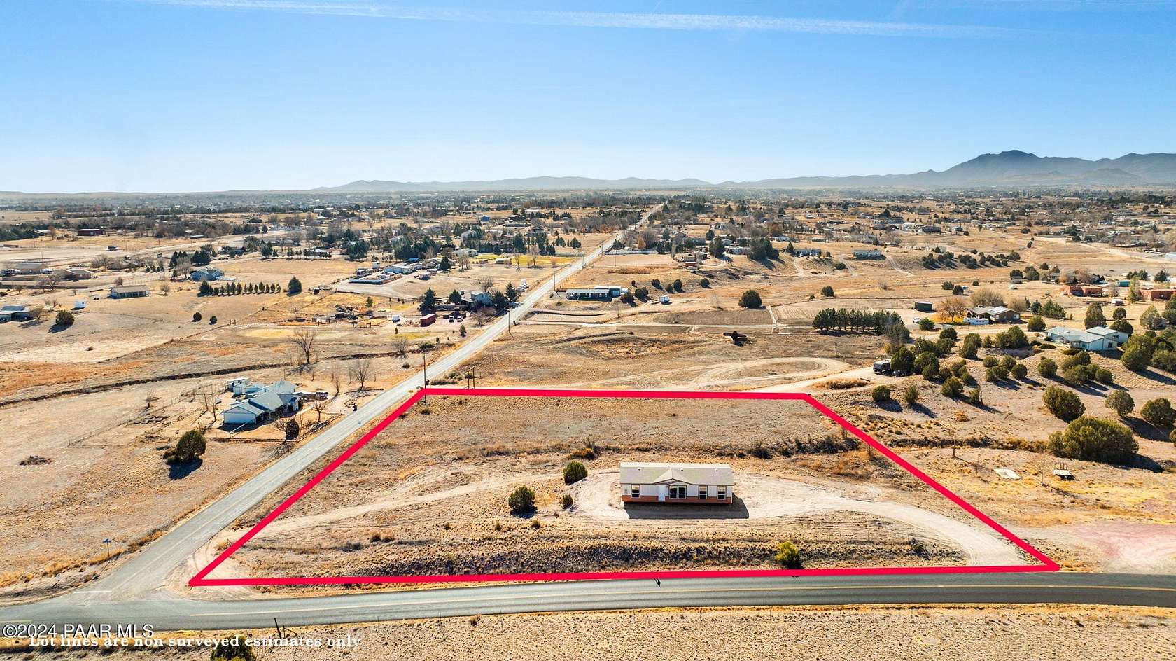 2.76 Acres of Residential Land with Home for Sale in Chino Valley, Arizona