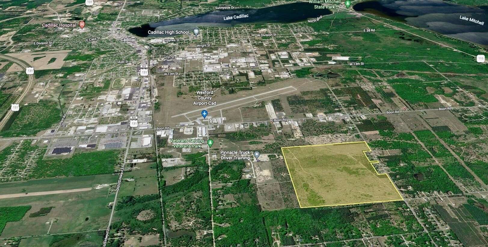 Commercial Land for Sale in Cadillac, Michigan