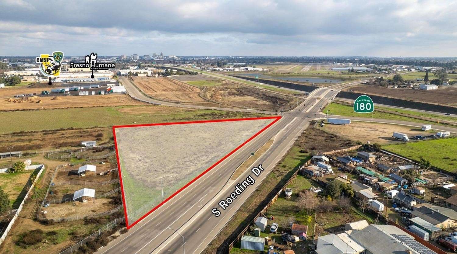 2.23 Acres of Commercial Land for Sale in Fresno, California