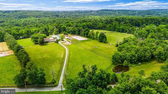 23.04 Acres of Agricultural Land with Home for Sale in Glenmoore, Pennsylvania