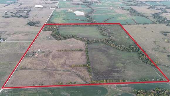 154.7 Acres of Agricultural Land with Home for Sale in Cherokee Township, Kansas