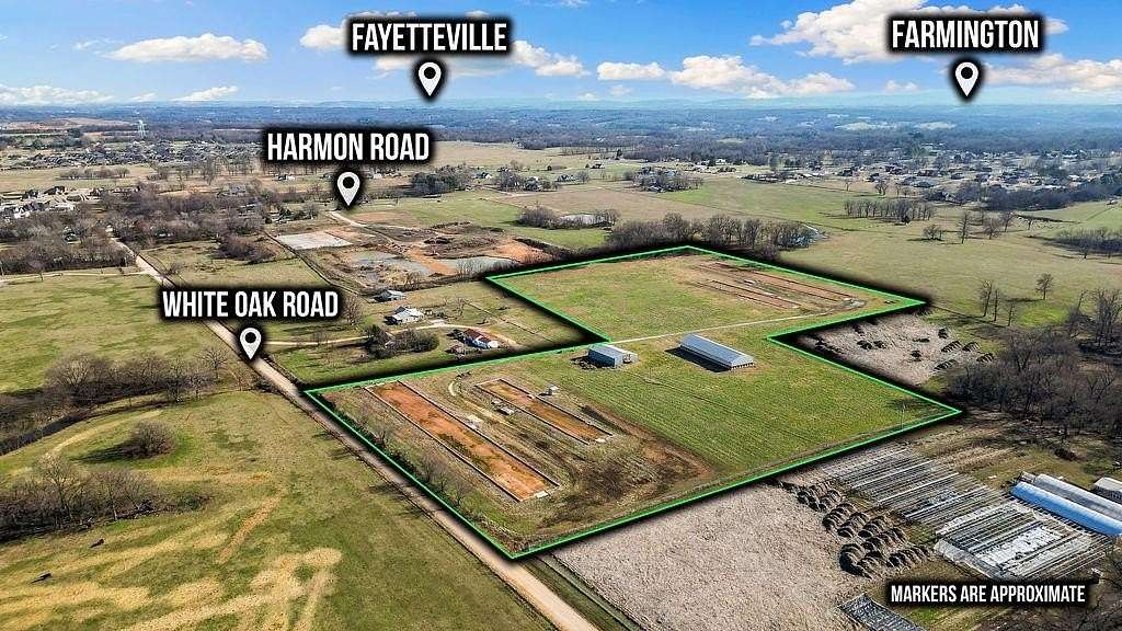 16 Acres of Land for Sale in Fayetteville, Arkansas