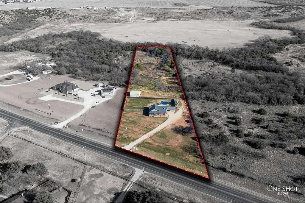 5 Acres of Residential Land with Home for Sale in Abilene, Texas