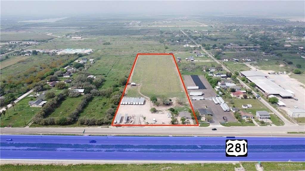 8.64 Acres of Improved Commercial Land for Lease in Edinburg, Texas