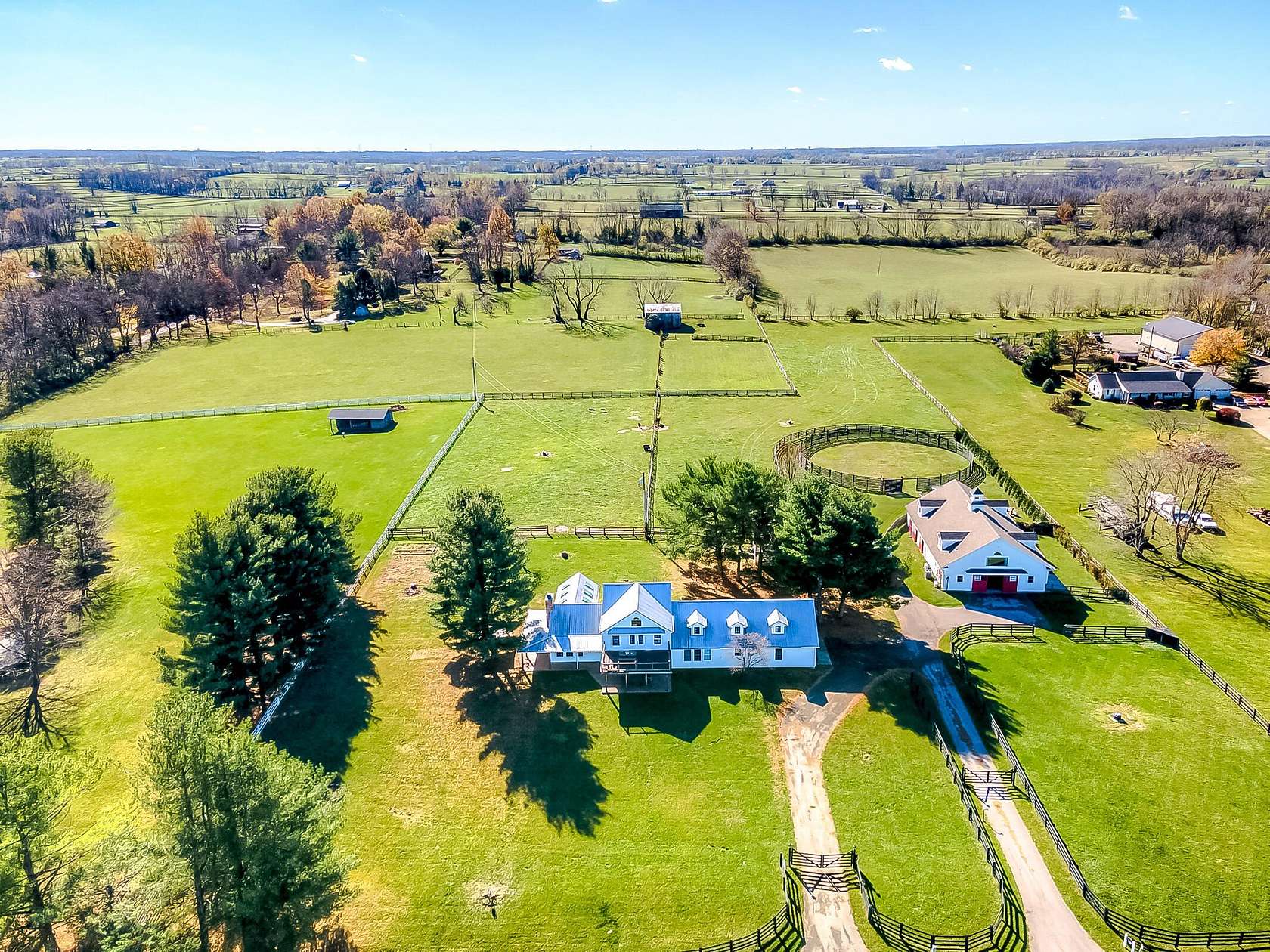 5.78 Acres of Land with Home for Sale in Versailles, Kentucky