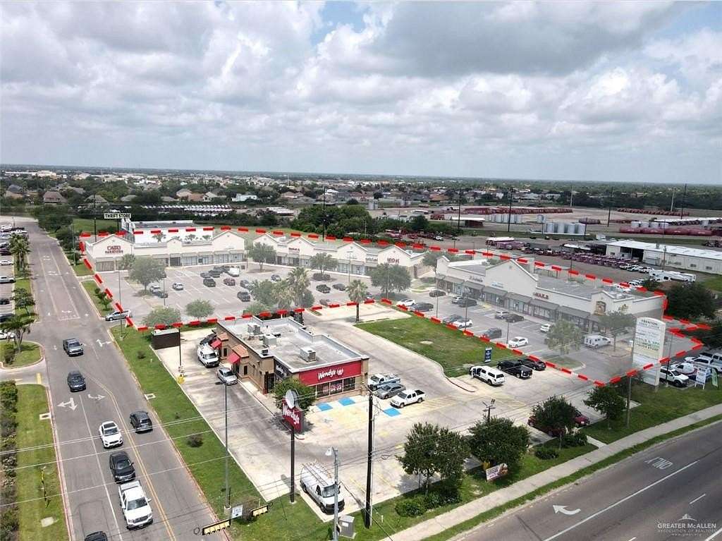 4.61 Acres of Improved Commercial Land for Lease in Edinburg, Texas