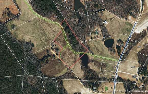 12.63 Acres of Recreational Land for Sale in Lillington, North Carolina