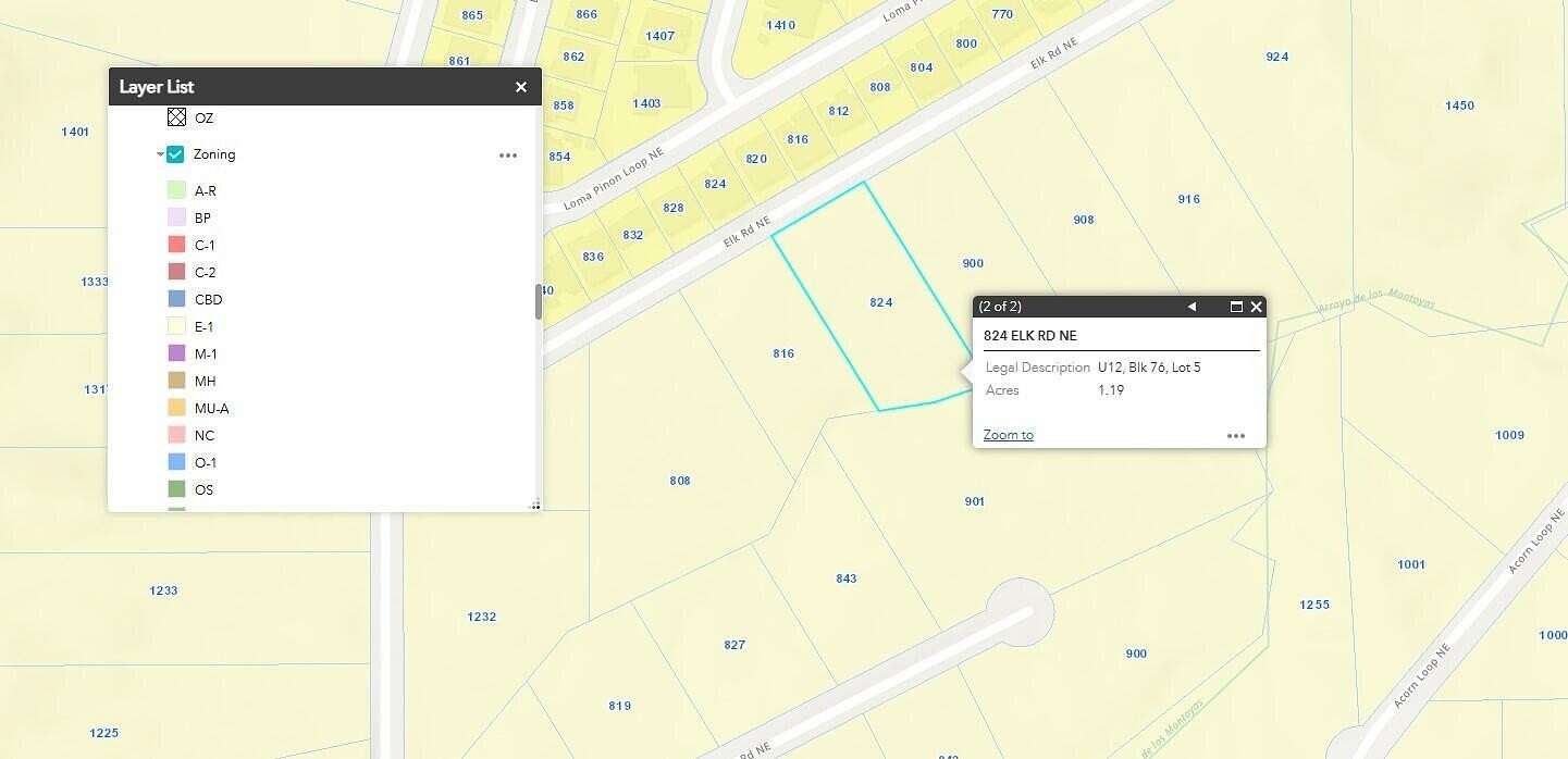 1.22 Acres of Residential Land for Sale in Rio Rancho, New Mexico