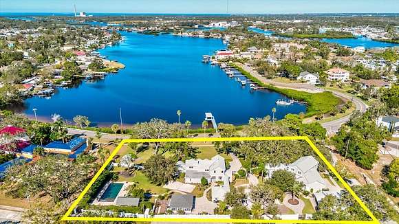 2.25 Acres of Residential Land with Home for Sale in Tarpon Springs, Florida