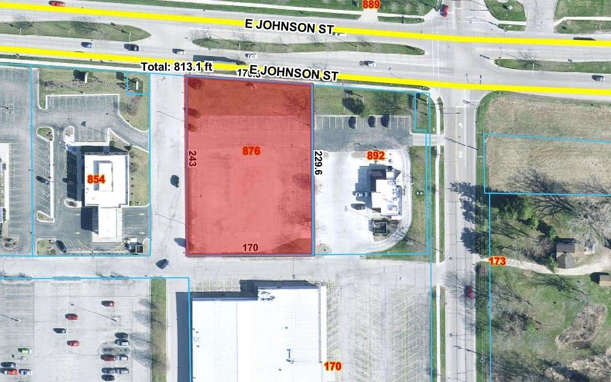 0.92 Acres of Commercial Land for Sale in Fond du Lac, Wisconsin