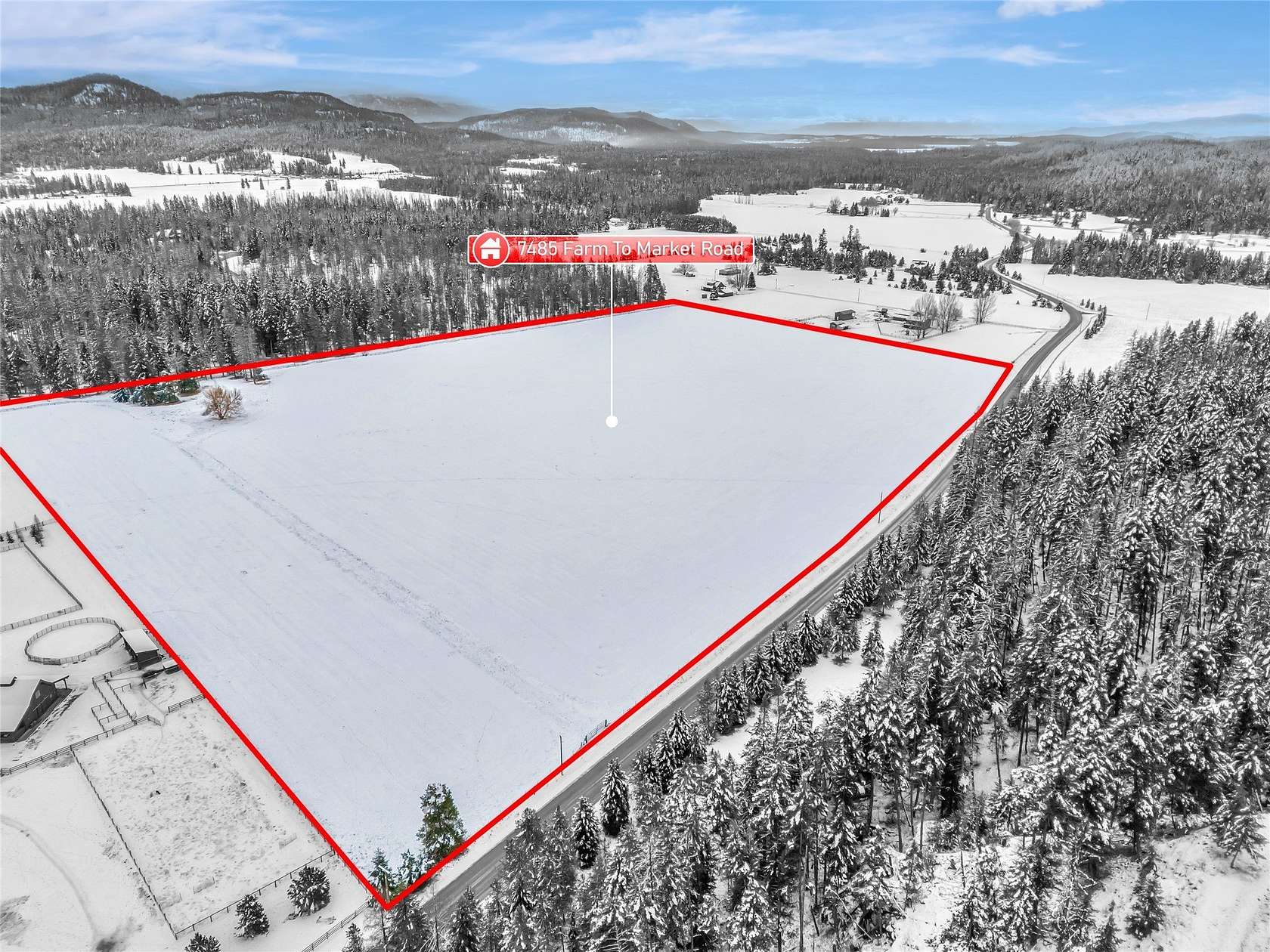 28.9 Acres of Recreational Land for Sale in Whitefish, Montana