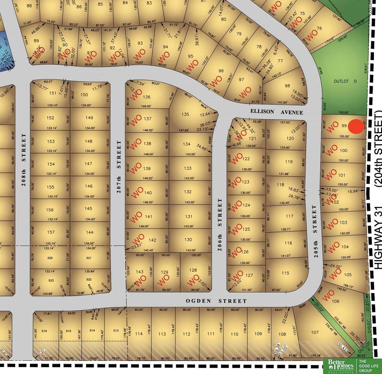 0.27 Acres of Residential Land for Sale in Elkhorn, Nebraska