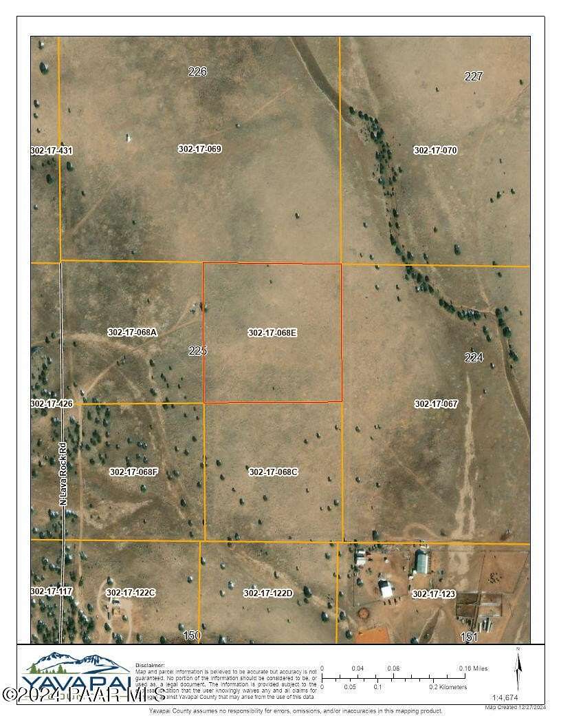 10.39 Acres of Land for Sale in Ash Fork, Arizona