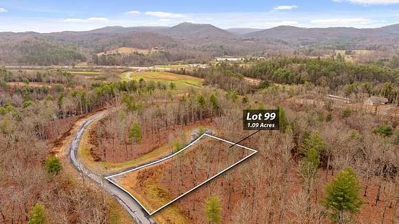 1.09 Acres of Residential Land for Sale in Morganton, Georgia