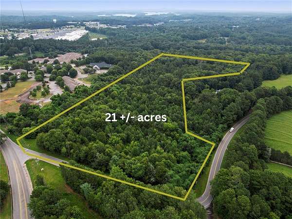 21.4 Acres of Commercial Land for Sale in Seneca, South Carolina