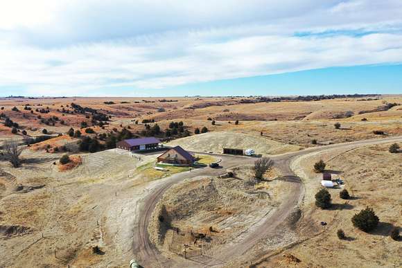 157.12 Acres of Land with Home for Sale in Curtis, Nebraska