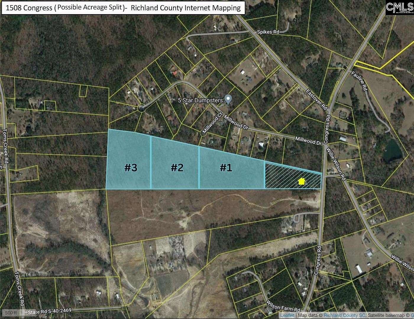 13 Acres of Land for Sale in Eastover, South Carolina