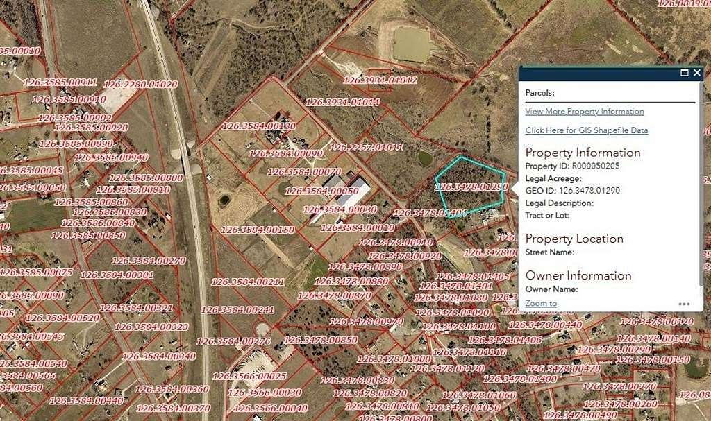 6.54 Acres of Land for Sale in Burleson, Texas