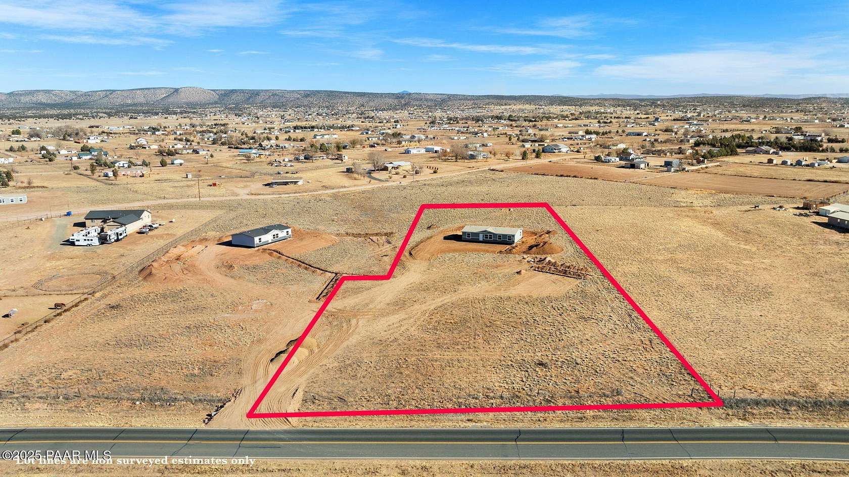 2.58 Acres of Residential Land with Home for Sale in Paulden, Arizona