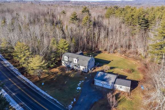 3.61 Acres of Residential Land with Home for Sale in Monmouth, Maine