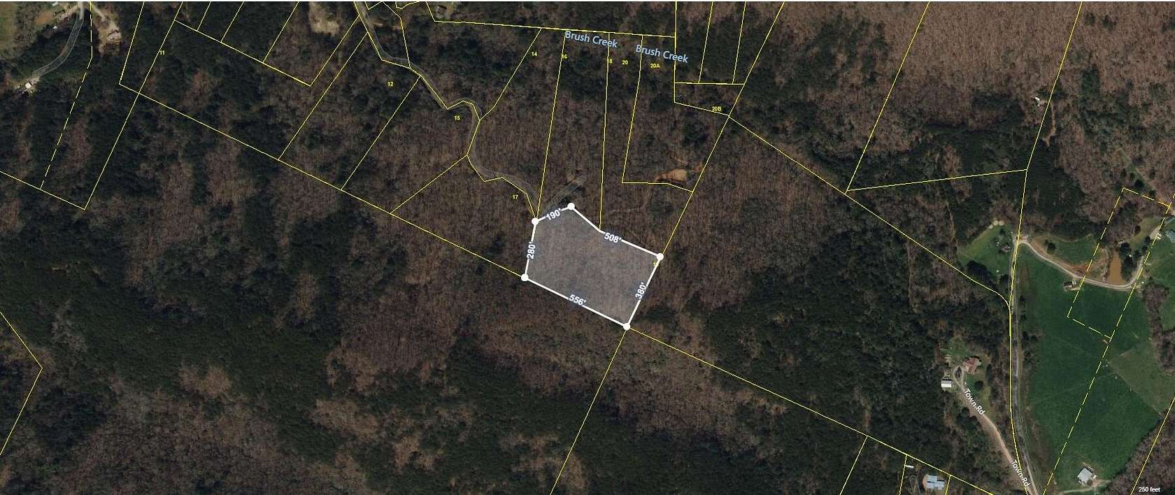 5.14 Acres of Residential Land for Sale in Turtletown, Tennessee