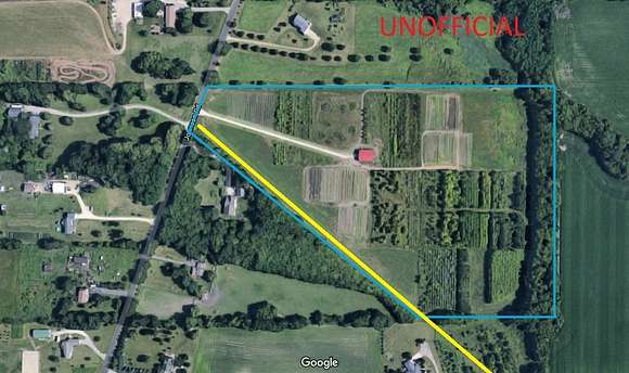 23.18 Acres of Agricultural Land for Sale in Hebron, Illinois