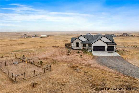 8.35 Acres of Land with Home for Sale in Cheyenne, Wyoming