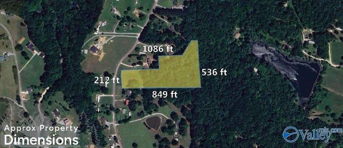 6.2 Acres of Land for Sale in Hillsboro, Alabama
