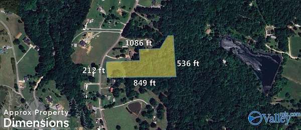 6.2 Acres of Land for Sale in Hillsboro, Alabama