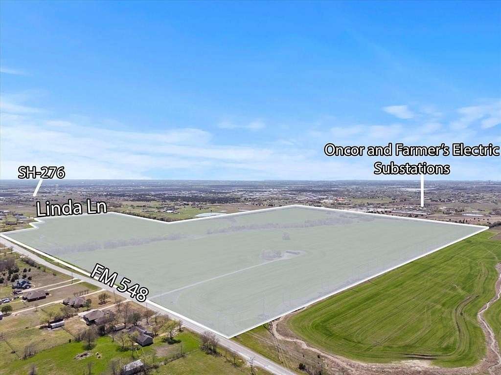 140 Acres of Mixed-Use Land for Sale in Royse City, Texas