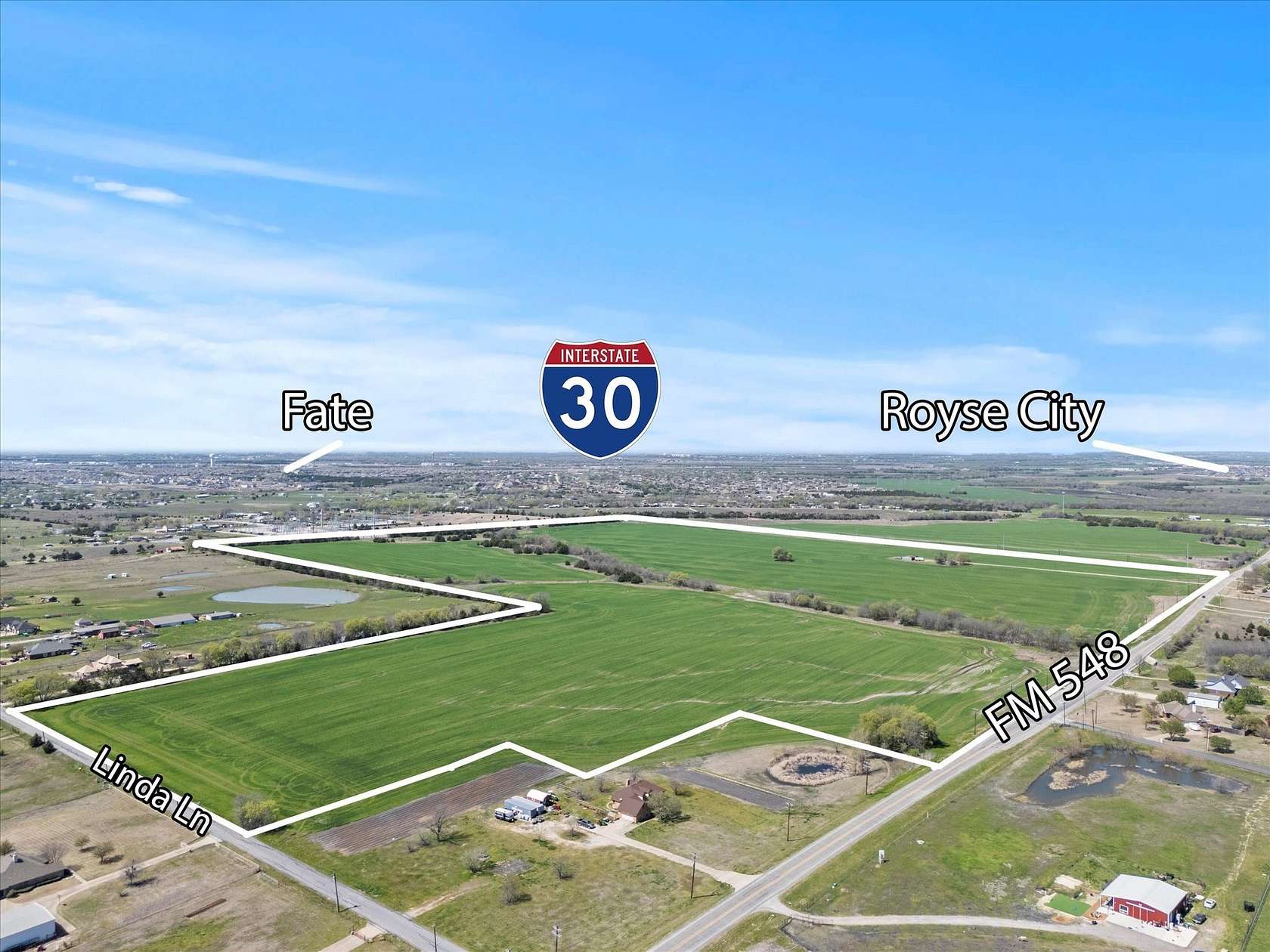 140 Acres of Land for Sale in Royse City, Texas
