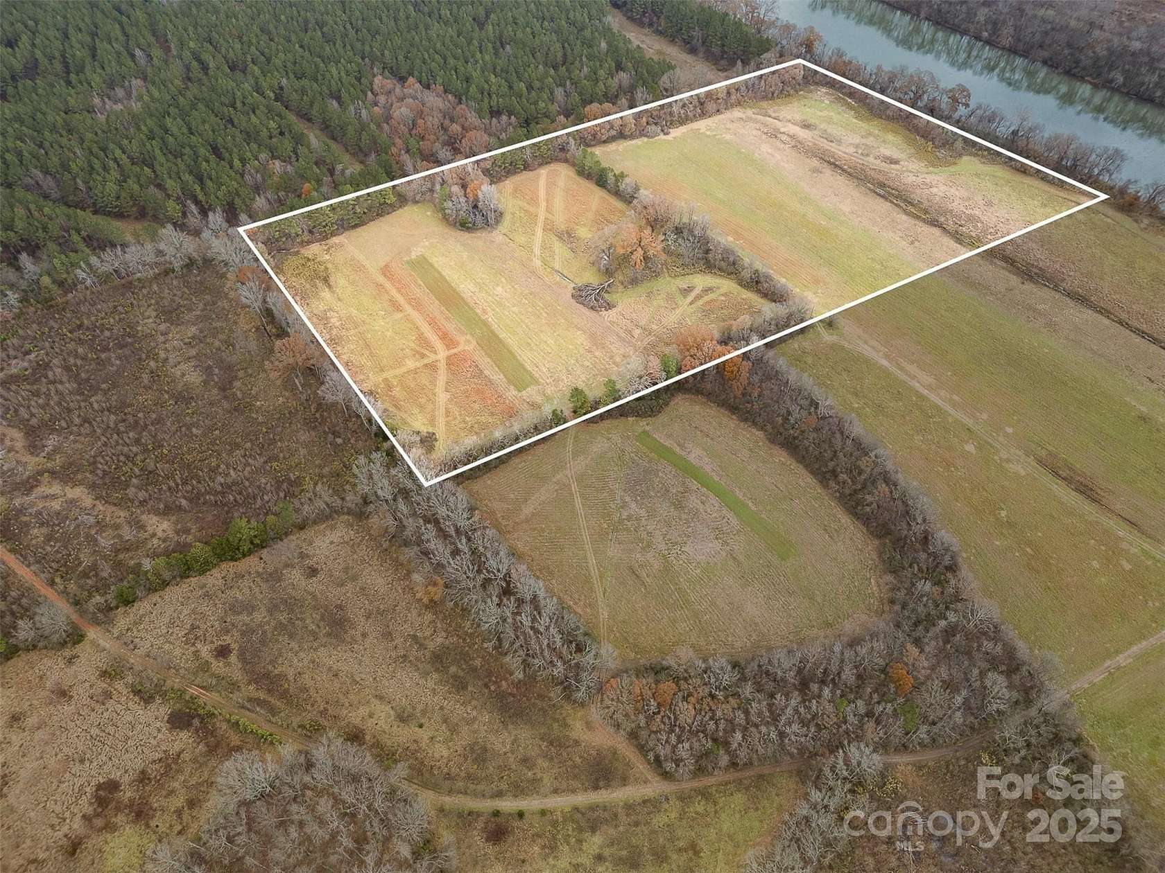 25 Acres of Agricultural Land for Sale in Rock Hill, South Carolina