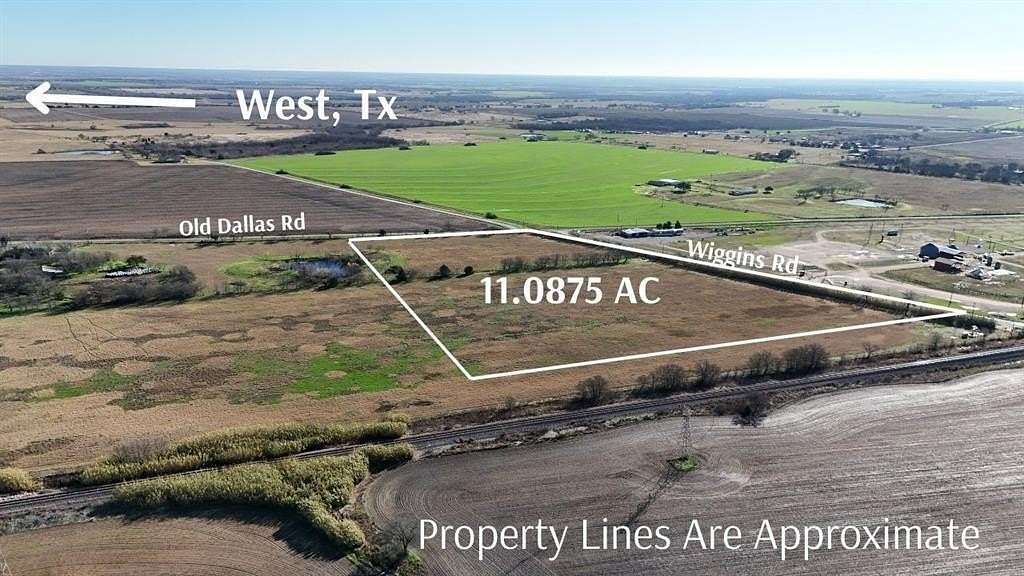 11.088 Acres of Land for Sale in West, Texas