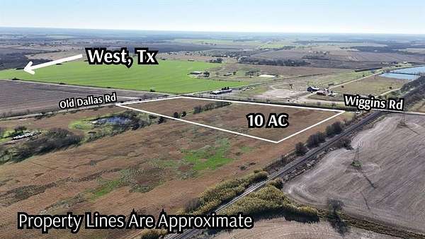 10 Acres of Mixed-Use Land for Sale in West, Texas