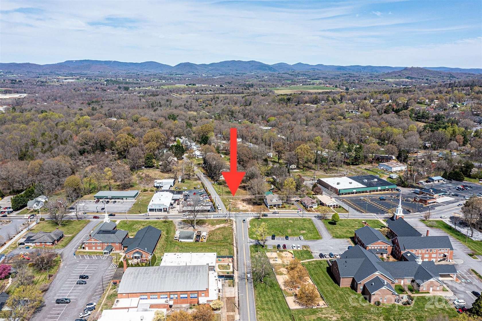 0.59 Acres of Commercial Land for Sale in Taylorsville, North Carolina