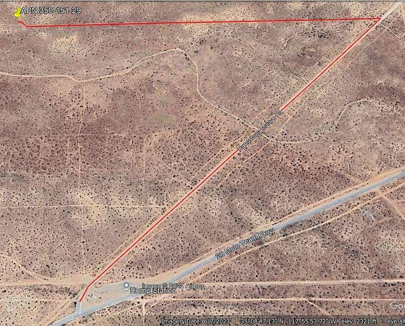 2.5 Acres of Land for Sale in California City, California